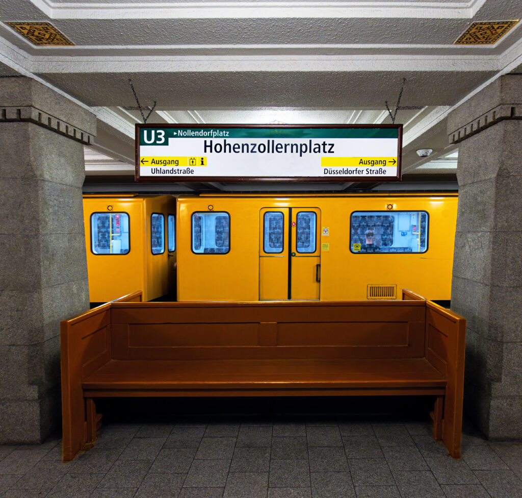 U-Bahn Hohenzollernplatz in Berlin