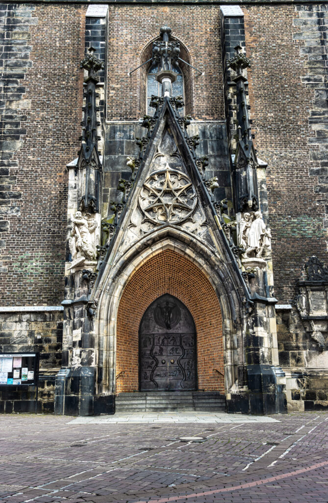 Eingang der Marktkirche Hannover