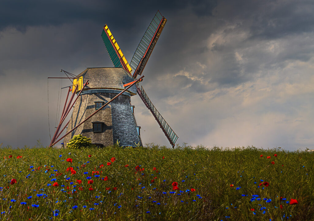Erdholländer Windmühle Greifenberg